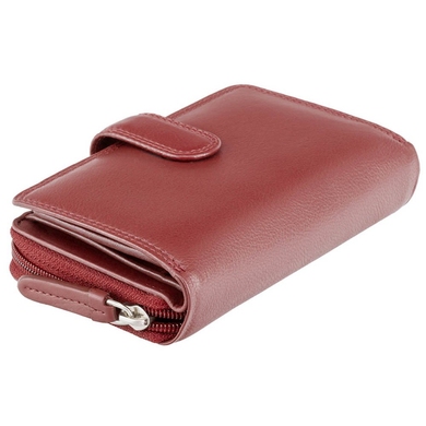 Жіночий гаманець з натуральної шкіри з RFID Visconti Heritage Madame HT33 Red