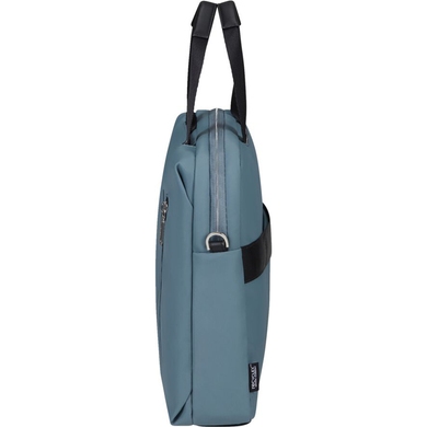 Жіноча текстильна сумка Samsonite Ongoing з відділенням для ноутбука до 15.6" KJ8*002 Petrol Grey