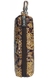 Шкіряна ключниця Karya на блискавці з кільцем для ключів KR436-444 коричнево-руда