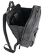 Кожаный рюкзак на два отдела The Bond TBN1199-1 черного цвета, Черный, Зернистая