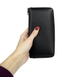 Жіночий гаманець на блискавці Tony Bellucci на три відділи TB900-1 чорного кольору