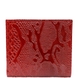 Гаманець жіночий Karya з натуральної лакованої шкіри 1188-019 червоного кольору