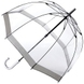 Зонт-трость женский Fulton Birdcage-1 L041 Silver (Серебряный)
