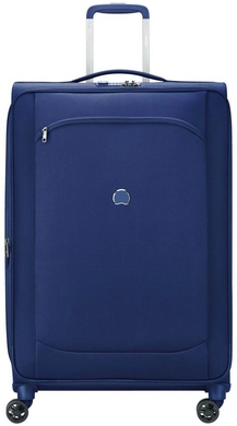 Чемодан текстильный на 4-х колесах Delsey Montmartre Air 2.0 2352820 (большой) , 2352-02-Blue