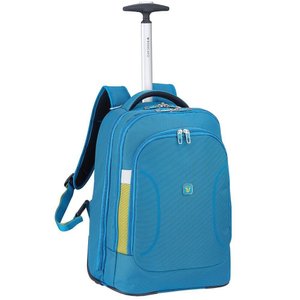 Рюкзак на 2-х колесах с отделением для ноутбука до 15,6" Roncato City Break 414628 голубой