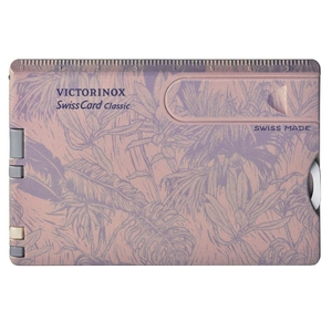 Швейцарская карта Victorinox SwissCard Spring Spirit Special Edition 0.7155 (Розово-сиреневый)