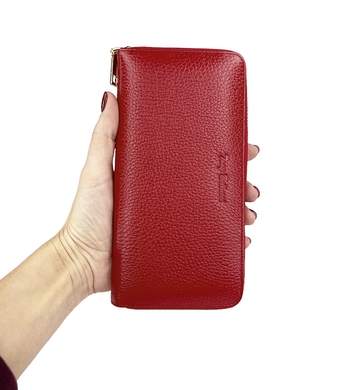 Жіночий гаманець Tony Bellucci на блискавці на три відділи TB900-282 червоний