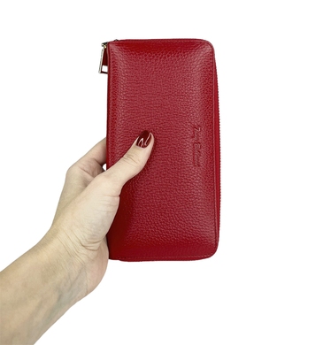 Жіночий гаманець Tony Bellucci на блискавці на три відділи TB900-282 червоний