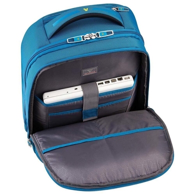 Рюкзак на 2-х колесах з відділенням для ноутбука до 15,6" Roncato City Break 414628 голубий