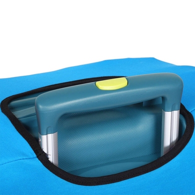 Чехол защитный для среднего чемодана из дайвинга M 9002-3, 900-голубой