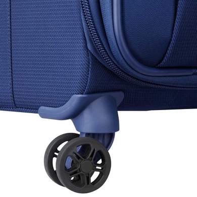Валіза текстильна на 4-х колесах Delsey Montmartre Air 2.0 2352820 (велика), 2352-02-Blue