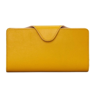Жіночий шкіряний гаманець Yoshi Satchel Y1311 Mustard (жовтий)