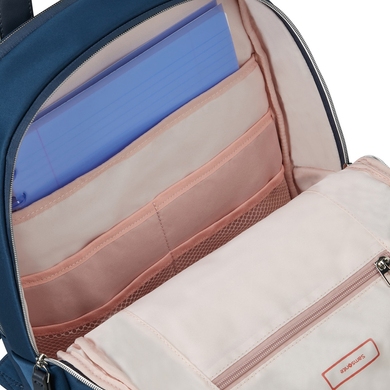 Жіночий рюкзак з відділенням для ноутбука до 14,1" Samsonite Eco Wave KC2*003 Midnight Blue