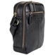 Мужская сумка Tony Bellucci из натуральной телячьей кожи 5153-893 черная