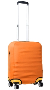 Чехол защитный для малого чемодана из неопрена S 8003-9, 800-ярко-оранжевый-неон