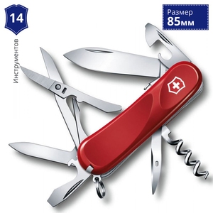 Складной нож Victorinox Evolution S14 2.3903.SE (Красный)