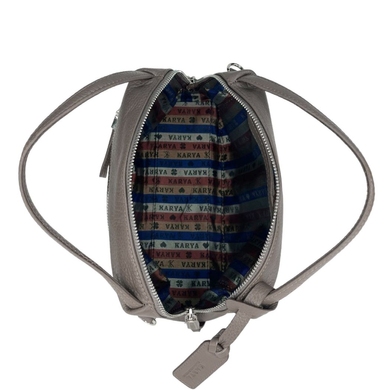 Женская сумка Karya из натуральной кожи 2229-51 цвета таупе, Таупе