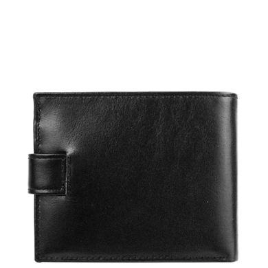 Невелике портмоне Karya з натуральної шкіри 0437-1 чорного кольору, Чорний