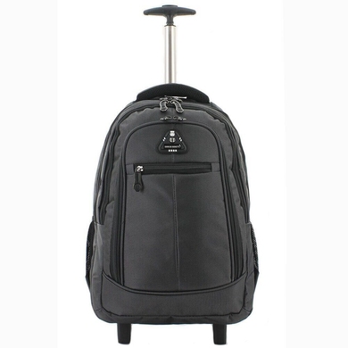 Рюкзак на 2-х колесах з відділенням для ноутбука до 17" Enrico Benetti Barbados L Black Eb62024-001