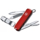 Складной нож-брелок Victorinox Nail Clip 580 блистер 0.6463.B1 (Красный)