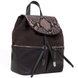 Жіночий рюкзак з натуральної шкіри з замшею Mattioli 029-18C коричневий