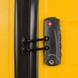 Чемодан из полипропилена на 4-х колесах CAT Crosscheck 83548 (большой) , Жёлтый