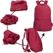Складаний рюкзак для подорожей Tucano EcoCompact BPECOBK-R  червоний