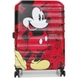 Чемодан American Tourister Wavebreaker Disney из ABS пластика на 4-х колесах 31C*004 Mickey Comics Red (средний)