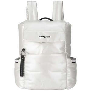 Женский рюкзак Hedgren Cocoon BILLOWY HCOCN05/136-02 Pearl White (Белый перламутр), Белый