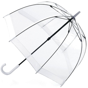 Зонт-трость женский Fulton Birdcage-1 L041 White (Белый)