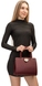 Жіноча сумка Mattioli 066-17C з натуральної італійської шкіри червоного кольору, Червоний