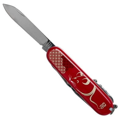 Складной нож Victorinox Huntsman "Year of the Rat" 1.3714.E9 (Красный)