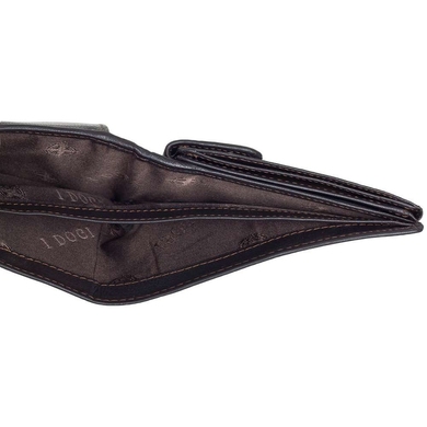 Мужское портмоне из натуральной кожи Tony Perotti Cortina 5053 коричневого цвета, Темно-коричневый