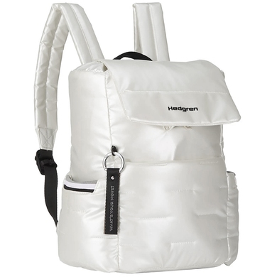 Жіночий рюкзак Hedgren Cocoon BILLOWY HCOCN05/136-02 Pearl White (Білий перламутр), Білий