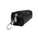 Кожаная ключница Eminsa с кольцом на цепочке для ключей ES1549-18-1 черная