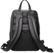 Шкіряний чоловічий рюкзак Tony Bellucci з чохлом від дощу TB5216-1 чорного кольору, Чорний, Гладка