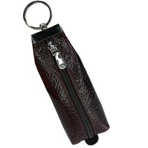 Шкіряна ключниця Tony Bellucci з кільцем для ключів TB113-896 темно-коричнева