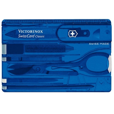 Швейцарская карта Victorinox SwissCard Classic 0.7122.T2 (Синий)