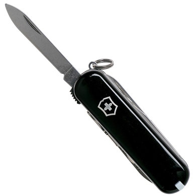 Складаний ніж-брелок Victorinox Nail Clip 580 без упаковки 0.6463.3L19 (Чорний)