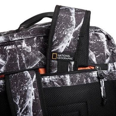 Рюкзак-сумка з відділенням для ноутбука до 15" National Geographic Hibrid N11801 принт "потрісканій камінь"