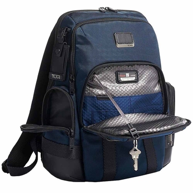 Рюкзак з відділенням для ноутбука до 15" Tumi Alpha Bravo Nathan Backpack 0232693NVY Navy