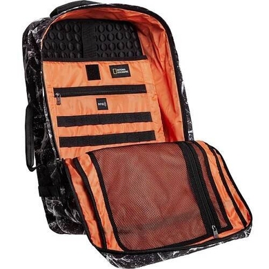 Рюкзак-сумка з відділенням для ноутбука до 15" National Geographic Hibrid N11801 принт "потрісканій камінь"