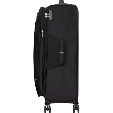 Чемодан American Tourister Crosstrack текстильный на 4-х колесах MA3*004 Black/Grey (большой)