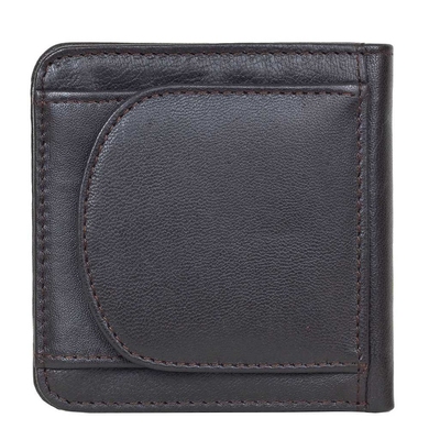 Жіночий гаманець на кнопці Tony Perotti Cortina 5019 moro (темно-коричневий)