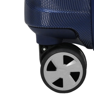 Чемодан из поликарбоната на 4-х колесах Roncato Uno ZSL Premium 2.0 5465 (средний - 72 л), 546-0303-Blue/Blue