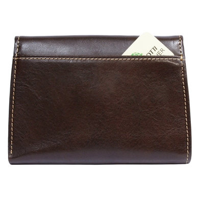 Жіночий гаманець з натуральної шкіри Tony Perotti Italico 2058 коричневий