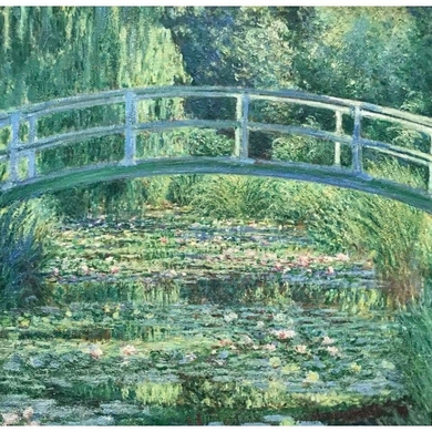 Зонт женский Fulton National Gallery Tiny-2 L794 Water Lily Pond (Пруд)