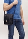 Мужская сумка Karya из натуральной телячьей кожи 0879-05 темно-синего цвета