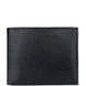 Небольшое портмоне из натуральной кожи Bond NON 596-281 черного цвета, Черный