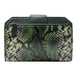 Женская сумка Karya из натуральной кожи 2336-539 зеленого с черным цвета, Зеленый с черным